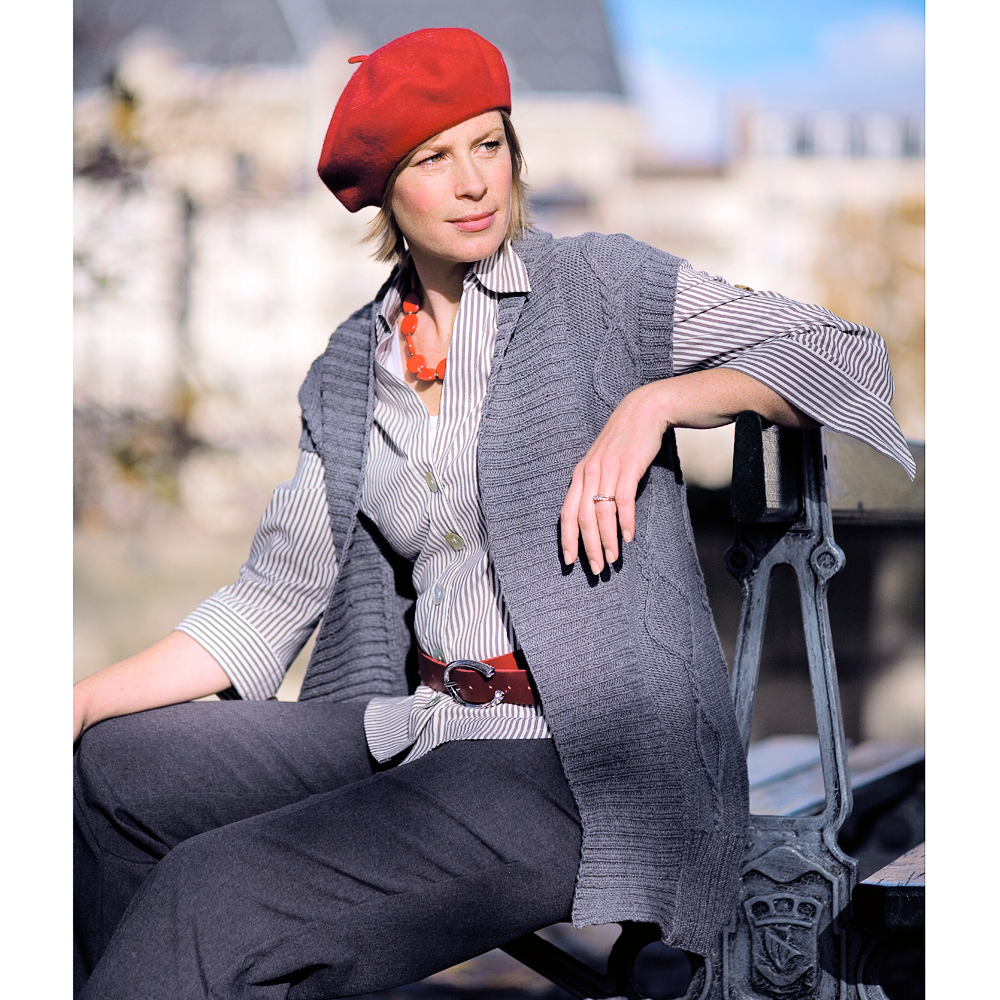 Pick This Plus-Size Waistcoat Knitting Pattern