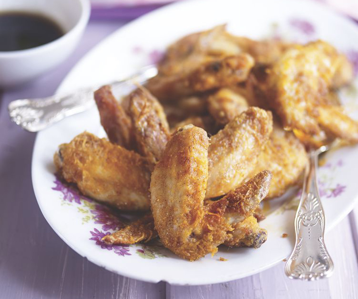 Crispy Chicken Wings Recipe With Asian Dipping Sauce