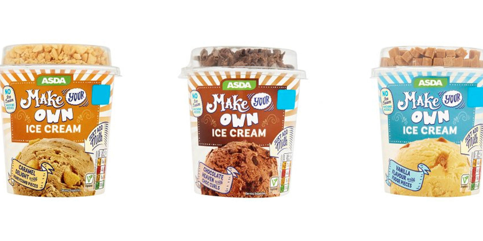 Asda DIY Ice Cream Kits How To Make Your Own Ice Cream Without A Machine