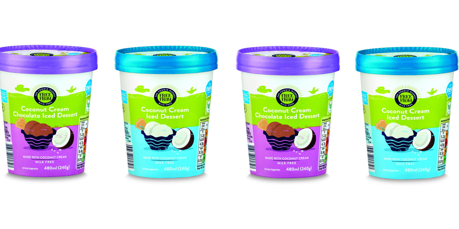 Aldi's just Launched DairyFree Ice Cream For Just £1.99 A Tub